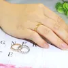2020 anelli di fidanzamento con anello di diamanti stretti per le donne anelli di gioielli da uomo in acciaio inossidabile di alta qualità anello di amore matrimonio in oro rosa ri7364367