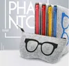 Nuove scatole per occhiali da sole in tessuto di feltro di alta qualità Custodia per occhiali in tessuto di lusso di alta qualità Accessori per occhiali Borsa per occhiali da sole