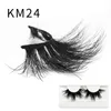 Hot 25mm Mink Eyelashes 3D Mink Eyelashes Real Big Dramatic Fluffy False Eyelash Extension Makeup Tool Maquillage