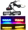 빛 자동 경찰 LED 바 비상 조명 차량 표면 마운트 경고 차 트럭 전면 그릴 LED 스트로브 플래시 황색 lighthead