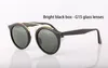 Lunettes de soleil de créateurs de marque classiques entiers hommes Femmes Plank Frame UV400 Glass Lens Retro Eyewear avec boîte de vente au détail et 5778899