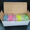 Led Glitter Bracciale Bandgle LED Crystal Gradient Color Hand Ring Acrilico Glow Flash Light Sticks Party Dance Xmas Supplies GIOCATTOLI HH7-1447