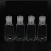 30ml Empty hand sanitizer PET Plastic Bottle with flip cap trapezoid shape bottles for makeup remover disinfectant liquid9934361