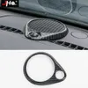 Fibra de Carbono ABS Car Grain Tampa guarnição Kit Para Jeep Grand Cherokee 2014-2018 2016