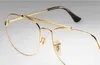 Partihandel-optiska ramar glasögon för uniex 55mm snygga mode glasögon med fall