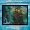 James Coleman Canvas Painting Art Print Office Decor Peter Pan Neverland Bay - Ready To Hang - Framed