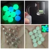 DHL 6mm 8mm Quartz Terp Dab Pearls Insert Luminous Glowing Blue Green Clear Quartz Pearl For Quartz Banger Nails Glass Bongs Dab Rigs