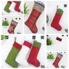 hot Weihnachtsstrumpf Baum happpy Neujahr Süßigkeit-Geschenk-Verpackung Dekorationen Strumpf Weihnachten dekorative Socken Taschen Partei SuppliesT2I5364