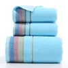 Towel 3PCS/Set Cotton Beach Towels Thickened Bath Towel1