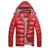 Autumn And Winter Fashion Boutique White Duck Down Solid Color Lightweight Men's Casual Hooded Down Jacket Male Jacket