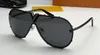 Neue Mode-Sonnenbrille, Designer-Brille, Piloten-Stil 0897, rahmenlose reflektierende Beschichtung, exquisite handgefertigte Anti-UV-Schutz-Sonnenbrille für den Außenbereich, UV400