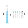 Escova de dentes eléctrica a carregar a 5ª engrenagem sónica a ajustar Crianças Escova de dentes macia à prova de Água À Prova de água