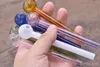 Color Handcraft Pyrex Glass Oil Palnik Rury Mini Palenie Rury Rury Grube Szklane Rury Nail Kolorowa Rura Do Dab Rig Bong