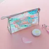 Gliiter Fashion Laser Makeup Bags Portable Hanging Travel Toiletry Bag for Women Make Up Bag Cosmetic Bag Bathroom Shower RRA1887