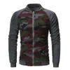 2019 Ropa para hombre Suéteres de diseñador Sudaderas con capucha para hombre Patinetas Sudadera con capucha de camuflaje Slim Stand Collar Streetwear Pullover Sudadera Suéter