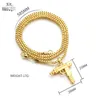 Hip Hop Jewelry Letter Gun Necklace Silver Gold Color Long Chain Pendant Necklaces HipHop For Men Women Gift6456788