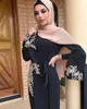 Женщина Абая Дубай Мусульманское Hijab Платье Абаяс Женщины Мароккан Кафтан Кафтан Турецкие платья Молитва Исламская одежда Халат Femme