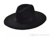 Sombreros de lujo para mujer, sombreros Fedora Vintage de lana para otoño e invierno para hombre y mujer, sombrero de fieltro flexible Trilby, gorra de vaquero para mujer, envío gratis