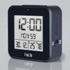 ساعات الساعات الأخرى FANJU FJ3533 LCD المنبه الرقمي مع درجة حرارة داخلي بطارية مزدوجة تعمل بعد قيلولة بعد الظهر