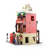 Wange New 6311 2332pcs Street View Series Corner Store educación DIY Building Blocks Ladrillos juguetes de montaje para niños