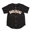 Negro púrpura Bruno Mars 24K Hooligans Jersey de béisbol Rosa Rojo Amarillo Blanco Azul Verde franjas todas las Stiched Para Hombres Mujeres Jóvenes 24K Marte