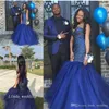 2019 Navy Blue Backless Gorgeous Prom Dress New Arrival Sexy Sweetheart Sleeveless Formal Graduation Party Gown Custom Make Plus Size