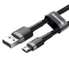 Câble Micro USB Baseus 1m 2m pour Xiaomi Redmi Note 5 Pro 4 câble de données de charge Micro réversible pour téléphone portable Samsung S7