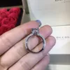 Jóias de anel romano embutido de zircônia cúbica anel de prata jóias femininas jóias de noivado feminino Rings3795465