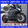 حقن لهوندا CBR 1000RR CBR1000RR 12 13 14 15 16 273HM.1 CBR 1000 RR CBR1000 RR ماتي أسود كامل 2012 2013 2014 2015 Fairings