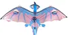 Clássico Dragão Papagaio 140 * 120 cm Com Cauda E Pega Única Linha dos desenhos animados 3D dinossauro Kite C6237