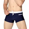 2019 Traje de baño sexy Traje de baño Hombres maillot de bain Calzoncillos de baño para hombres Pantalones cortos de playa Bañadores Zwembroek Heren Mayo