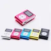 Goedkope MP3-speler USB Mini Clip MP3-spelers LCD-scherm Ondersteuning 32 GB Micro SD TF-kaart zonder Radio Pocket Audio Song Ondertitels 5 kleuren