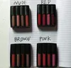 matte nude pink lipstick