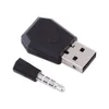 Earphone 3.5mm USB Adapter Bluetooth Transmitter For PS4 PlayStation 4 Bluetooth Headset Receiver Headphone Dongle Mini DHL FEDEX UPS FREE SHIPPING