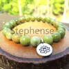 MG0692 Natural A Grade African Yellow Jade Bracelet Piedras preciosas naturales Chakra Mala Bracelet Trendy Women's Yoga Mala Bracelet282r