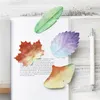 Leuke kawaii natuurlijke plantenblad plakkerige noot memo pad noot planner sticker paper Korean Office Stationery School Supplies