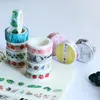 2016 7m * 15mm DIY Vintage Decoratieve Plakband Bloem Masking Washi Tape voor Woondecoratie Dagboek Snelle verzending