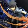 Anime Shippuden Zero Uchiha Itachi Uchiha Sasuke Susanoo Modelo Decoração PVC Ação Figura Modelo de Toy MX2003198294048