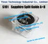 Guide de fil fendu saphir d = 0.12mm 3080051 A + B S101, guide supérieur edm AB, ensemble 0.12mm 0205099 pour machine AQ,A,EPOC W-EDM AQ325,AQ327,AP200