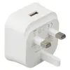 USB-oplader Travel UK Plug 2A Fast Charging Adapter Single Wall Charger voor Samsung Xiaomi Sony