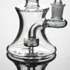 Glass Bong Smoke Thick Banger Hanger Hookah 14mm Female Joint 76mm dia 170mm height 100% Dab Rig High Borosilicate beaker 963