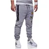 Zogaa ربيع الخريف ركض الرجال عارضة التمويه السراويل الرجال سليم صالح الرباط بنطلون الذكور sweatpants