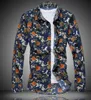 Camisa de flores para hombre, otoño 2020, estampado de moda, camisas de manga larga para hombre, camisa informal de lujo de alta calidad para hombre, camisas de trabajo para oficina 7XL