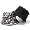 Nya amerikanska dollar mönster chapeau kvinnliga fiskare hatt mode män bomull hink kepsar utomhus casquette kepsar