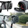 Suitcases Bicycle Bag Rainproof Reflective Rear Seatpost Bike Black1