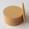 500pcs Classic Round Plain Cork Coasters Drink Wine Mats Cork Mats Drink Wine Mat Ideas for Wedding Party Gifts RRA2303