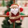 Ornamenti di Natale regalo Babbo Natale pupazzo di neve albero giocattolo bambola appendere decorazioni decorazioni natalizie per la casa C201028