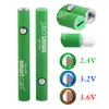 Vape Cart Smart Battery 380 mAh Variable Voltage Preheating VV E Cigs Wax Dab Pen fit 510 Thread Thick Oil Atomizer Cartridges 10pcs