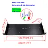 1U Rack Mount,Shelf Tray Case, Patch Panel, Antenna Cable Extension for Wireless Mic Microphone parts