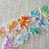 Promoção Presente 20pcsbundle Notebook Mensagem Cartoon Stickers Desk Wall Decorativa Animal 3D Adesivo Kids Rooms Adesivos de desenho D9542528